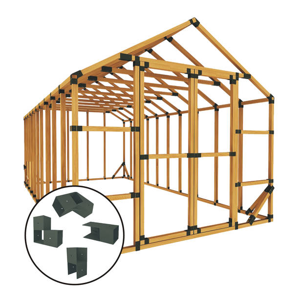 EZ Frames EZ Frame Chicken Coop And Run Kits 90 Square Feet Chicken Coop with Chicken Run